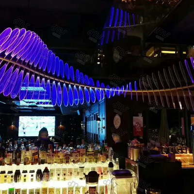 亞克力異型設(shè)計商場吊燈