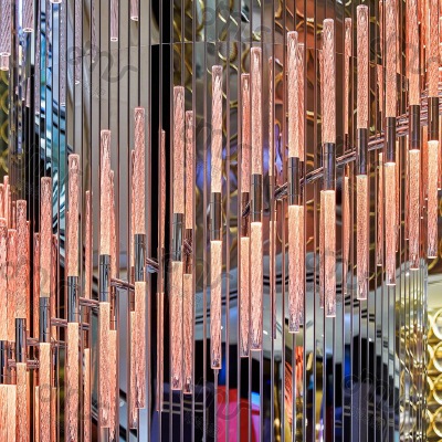 非標水晶玻璃棒重柱裝飾非標燈具