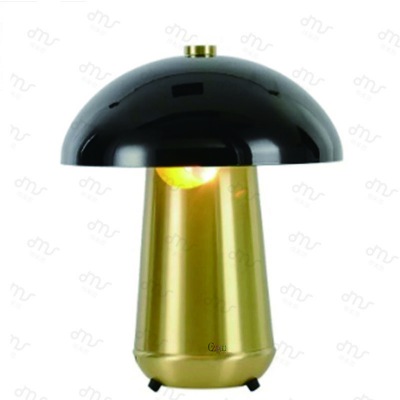 北歐后現代臺燈個性簡約客廳燈金屬臥室書房軟裝樣板房蘑菇頭臺燈