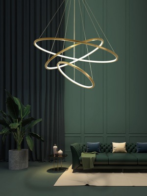 輕奢圓環吊燈